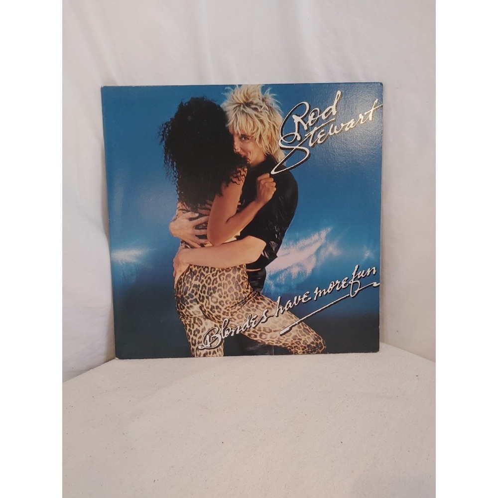 Rod Stewart Blondes Have More Fun 1978 Vintage Vinyl Record LP